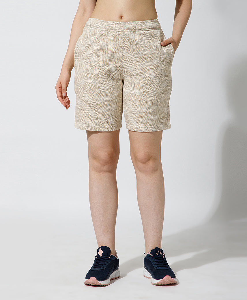 KICKERS WOMEN KHAKI SHORTS