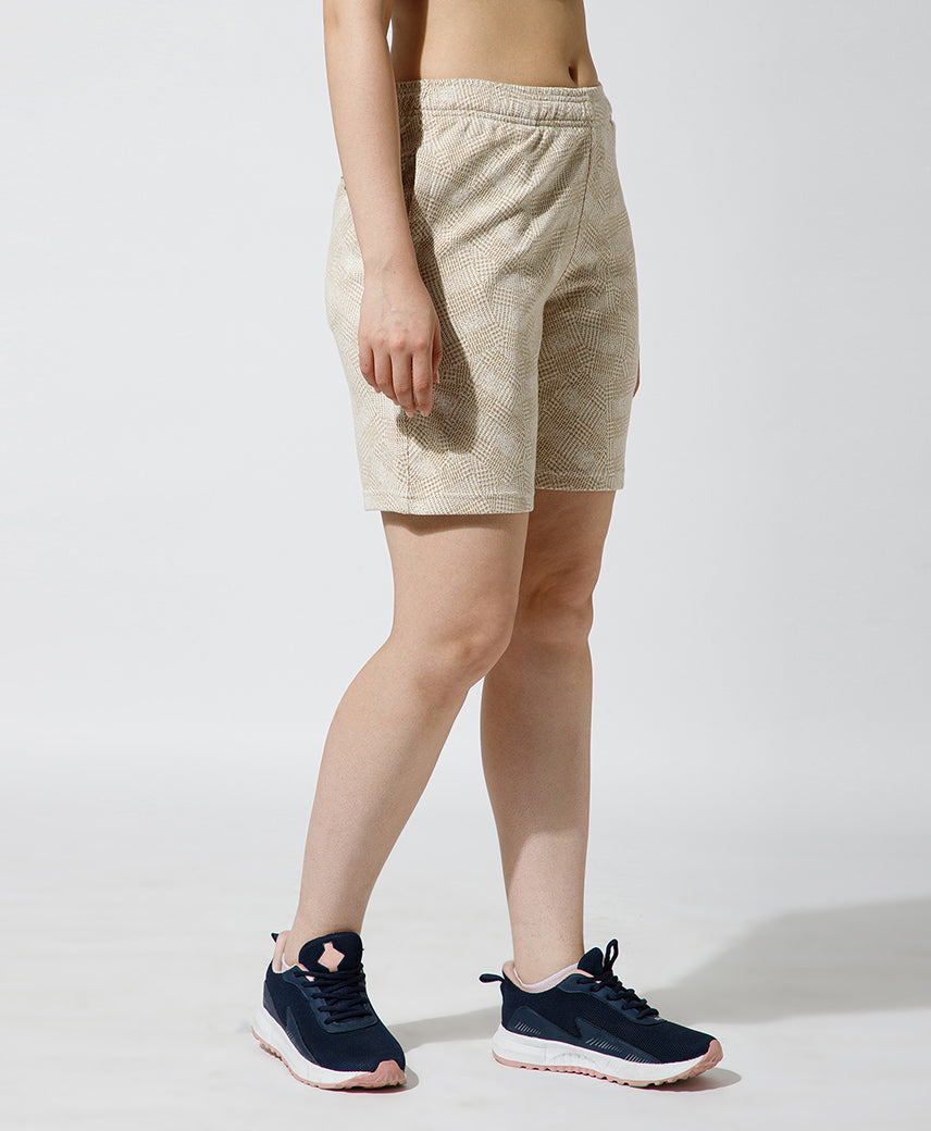KICKERS WOMEN KHAKI SHORTS