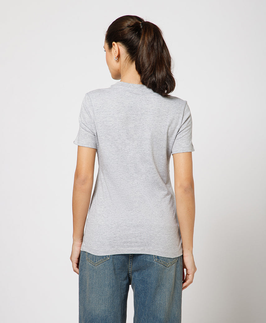 KICKERS WOMEN GREY T-SHIRTS