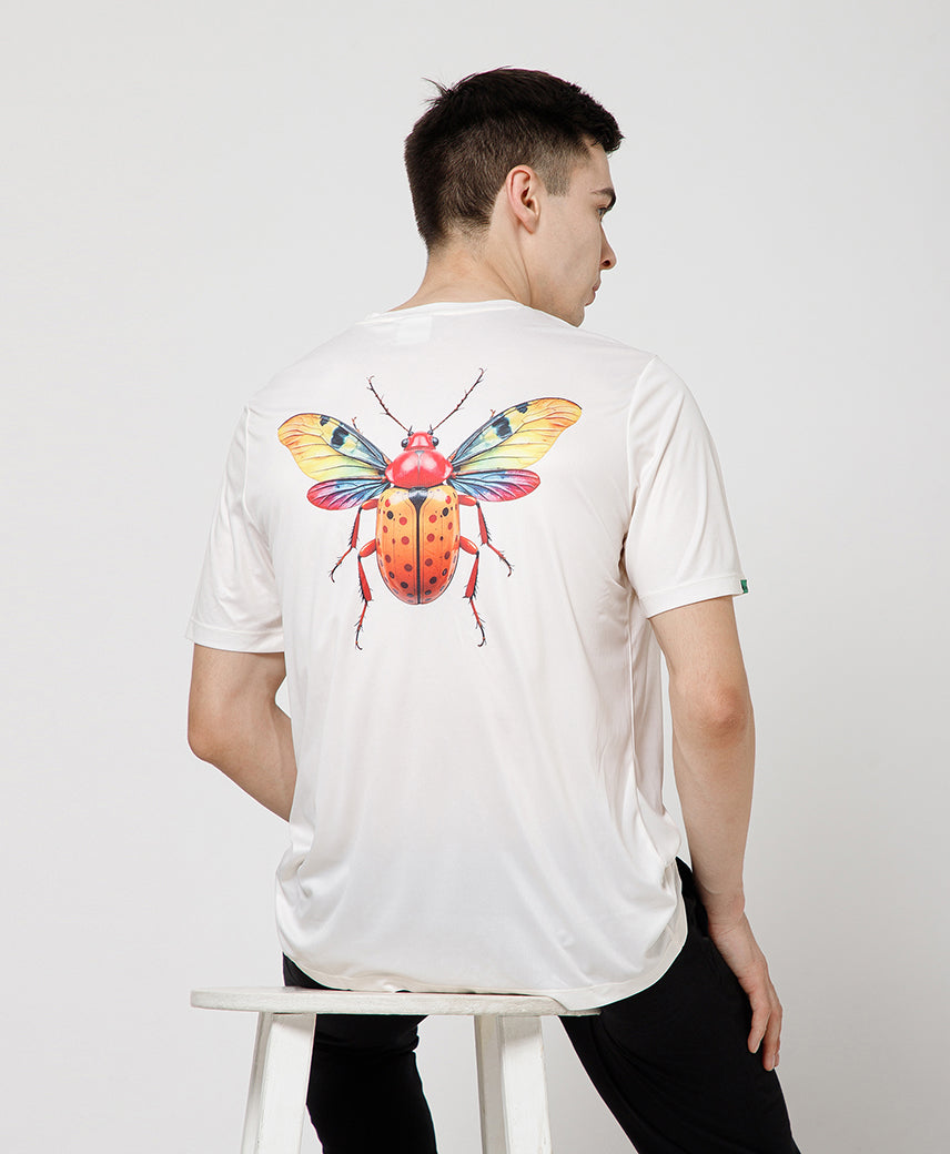 Kickers CREAM Graphic Men T-Shirt