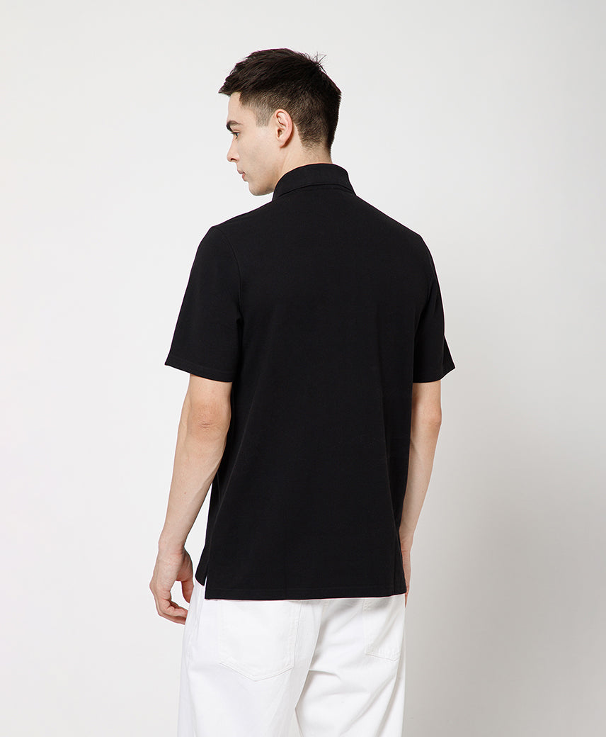 KICKERS MEN BLACK POLO SHIRTS