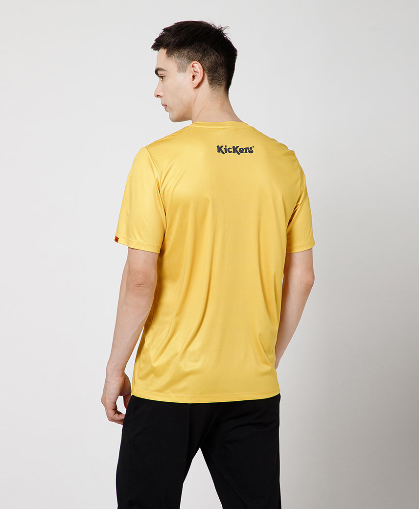 Kickers Mustard Graphic Men T-Shirt