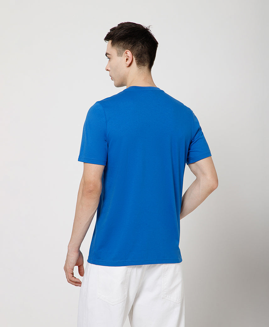KICKERS MEN BLUE T-SHIRTS
