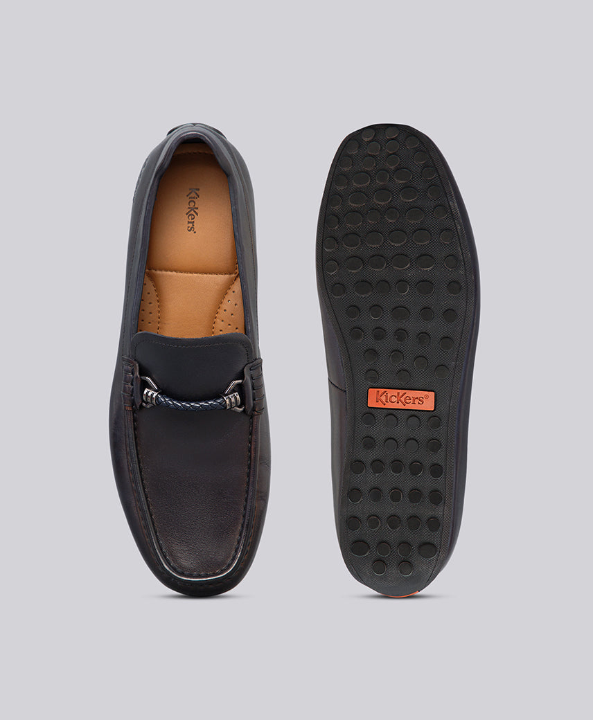 Kickers KICK BRAVO T Navy Men Moccasins