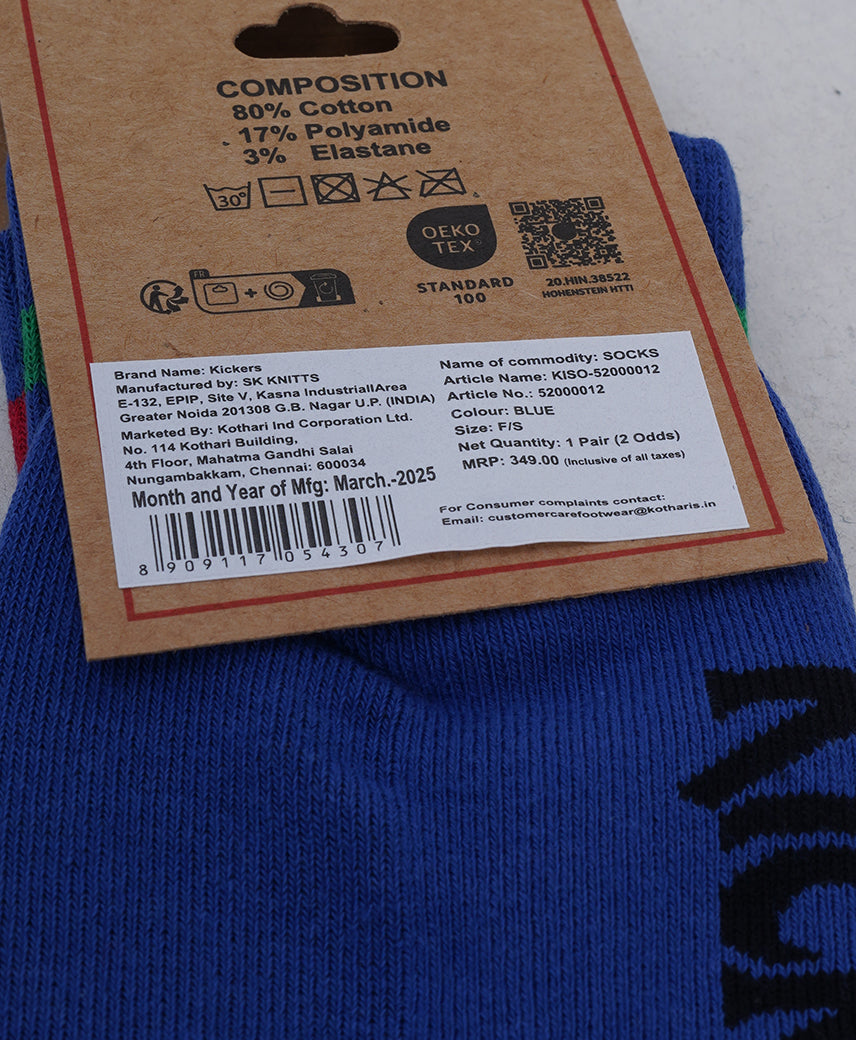 Kickers Kids Boy BLUE Socks