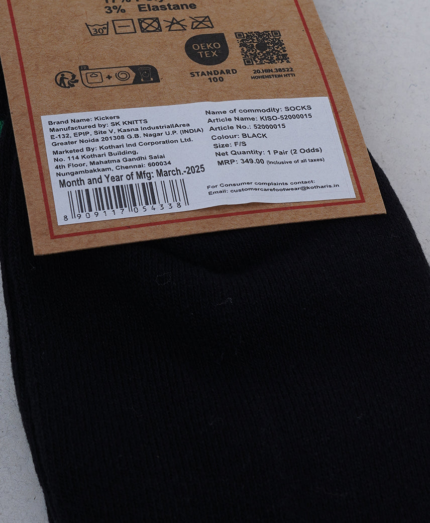 Kickers Kids Boy BLACK Socks