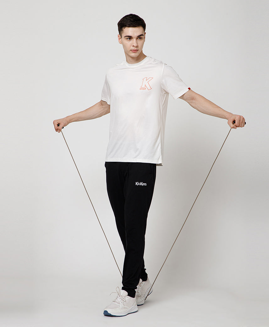 Kickers CREAM Graphic Men T-Shirt