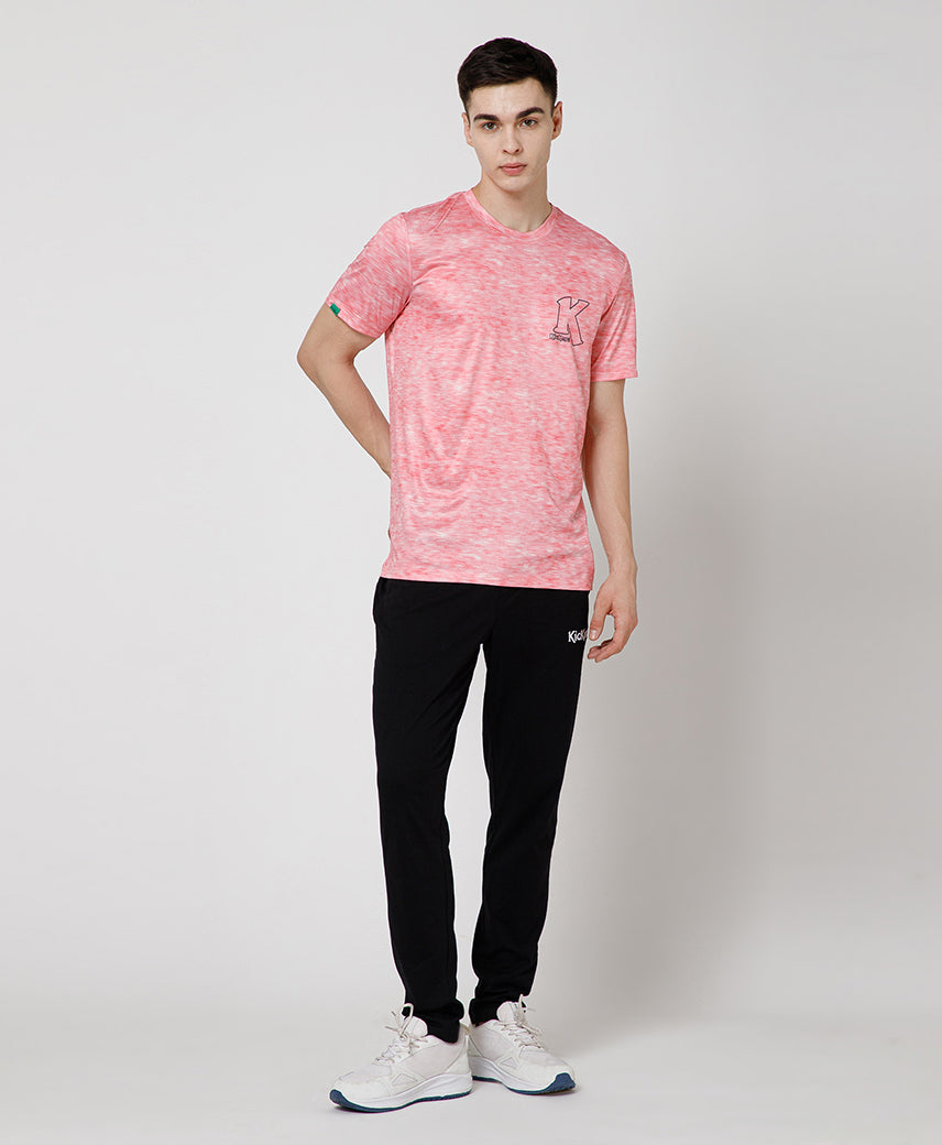 Kickers Red Graphic Men T-Shirt