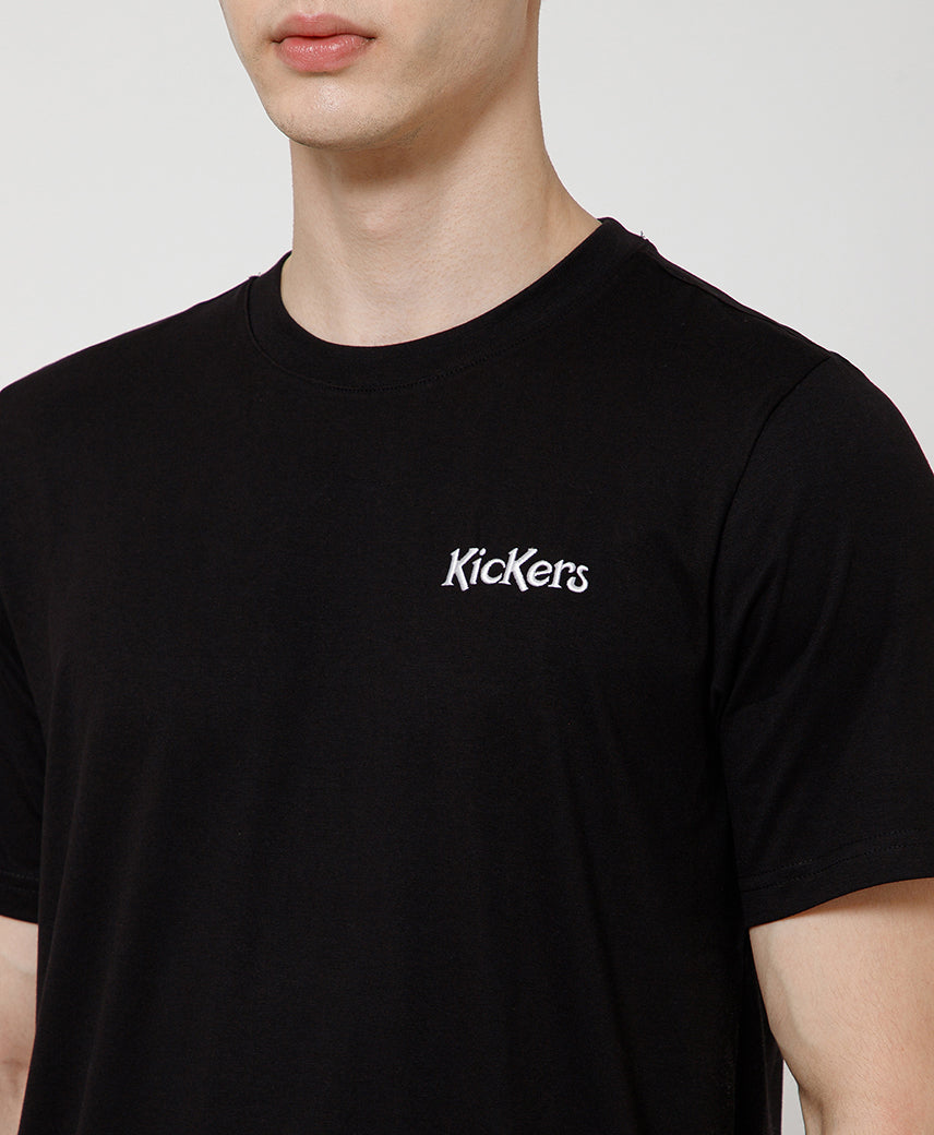 KICKERS MEN BLACK T-SHIRTS