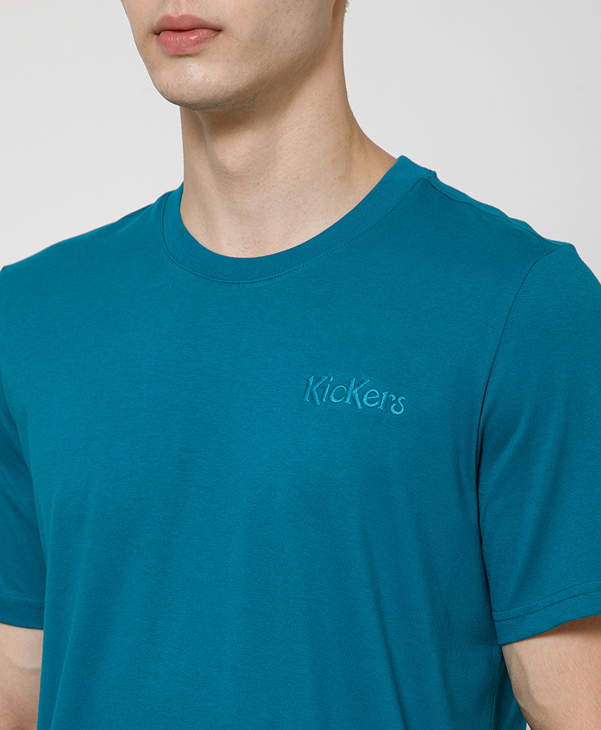 KICKERS MEN DARK GREEN T-SHIRTS