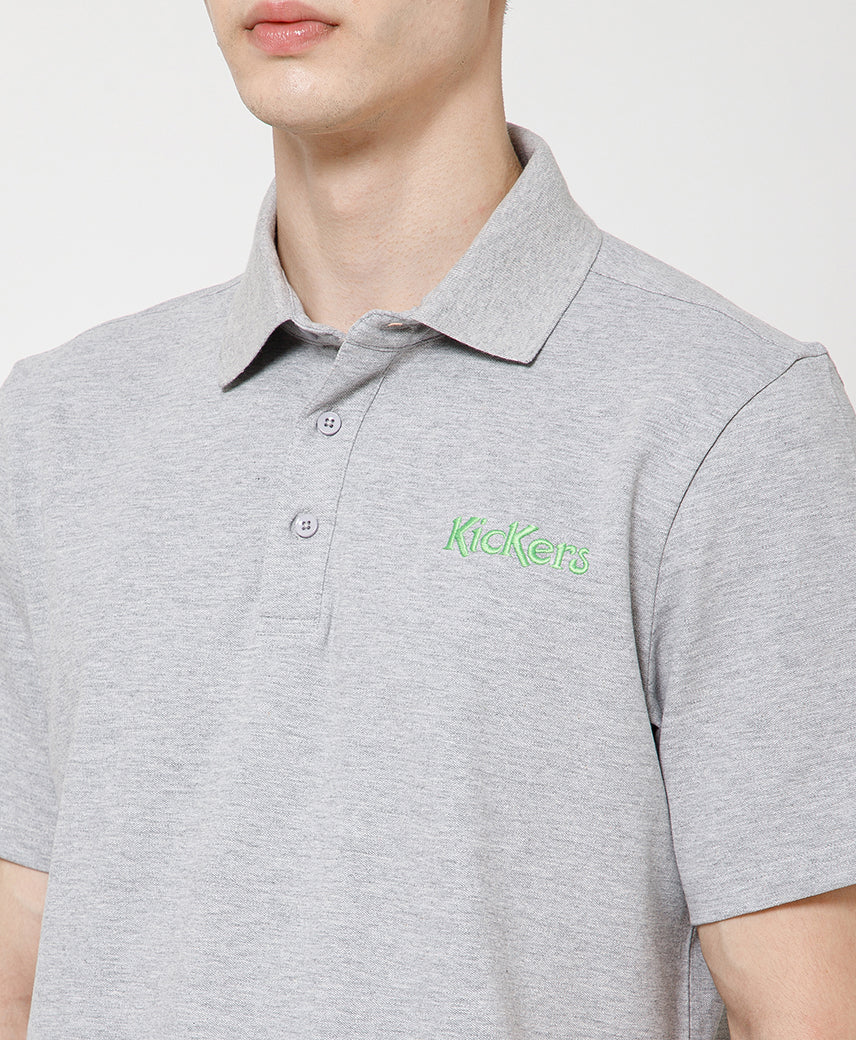 KICKERS MEN GREY POLO SHIRTS