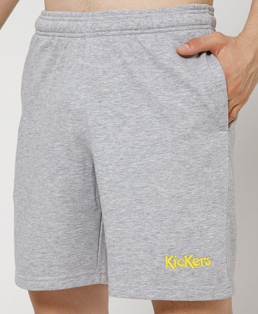 KICKERS MEN GREY SHORTS