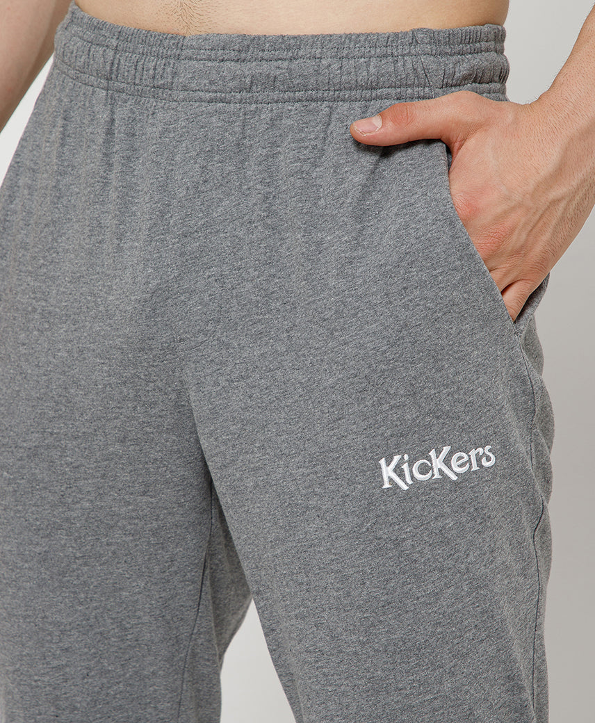 KICKERS MEN DARK GREY LOWERS