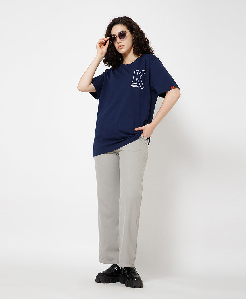 KICKERS UNISEX NAVY T-SHIRTS