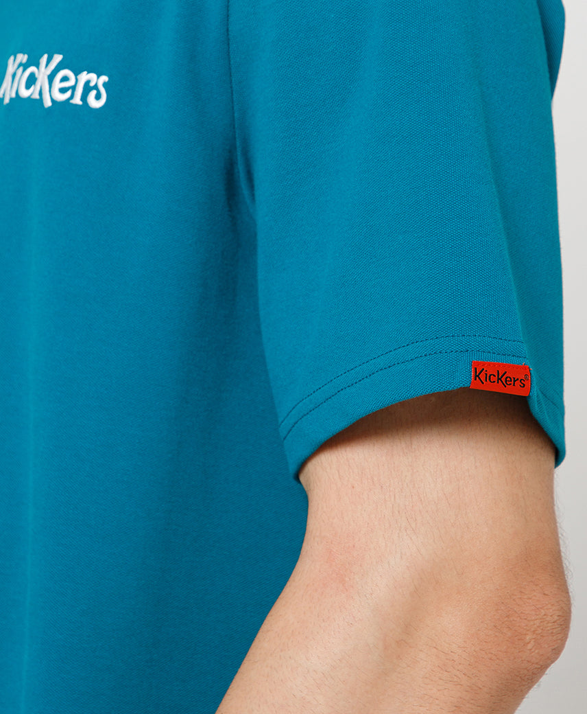 KICKERS MEN DARK GREEN POLO SHIRTS