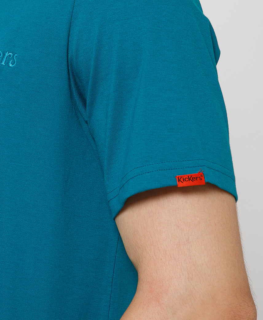 KICKERS MEN DARK GREEN T-SHIRTS