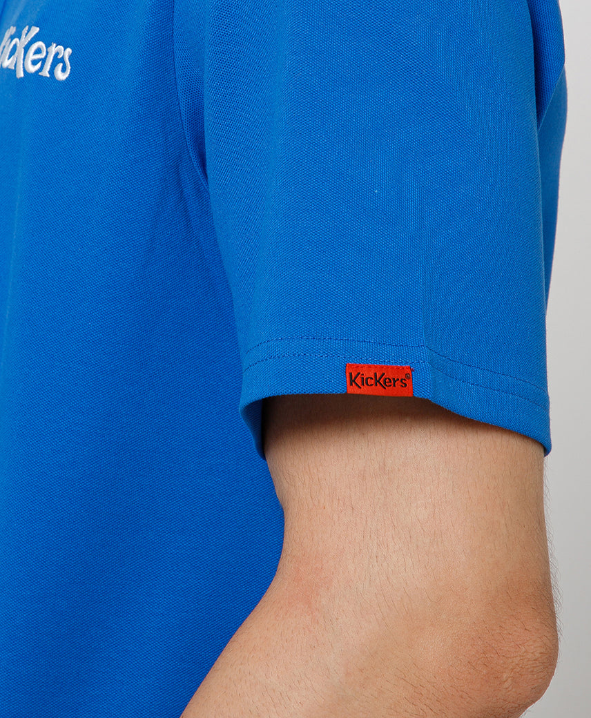KICKERS MEN BLUE POLO SHIRTS