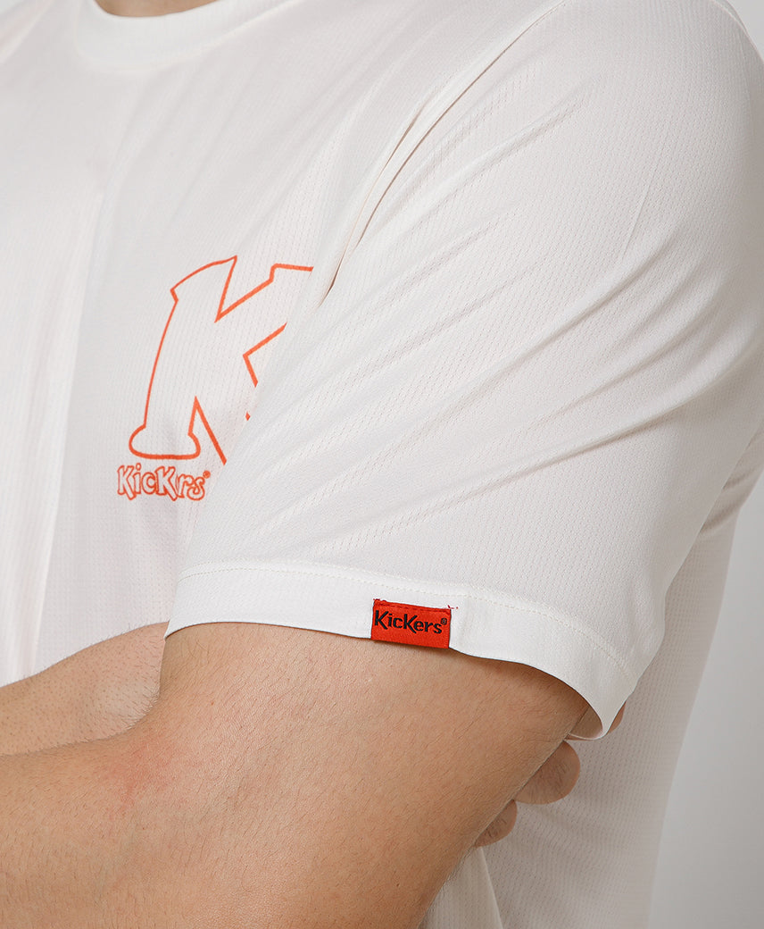 Kickers CREAM Graphic Men T-Shirt