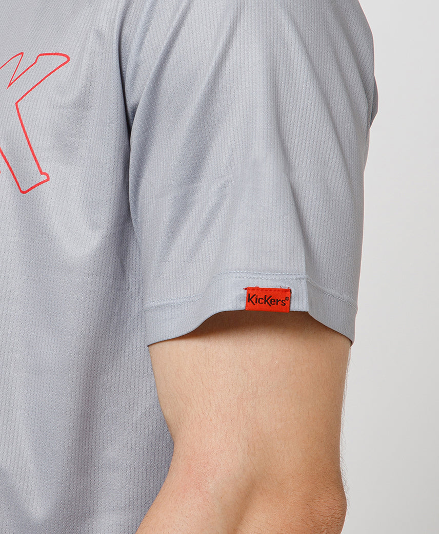 Kickers GREY Graphic Men T-Shirt