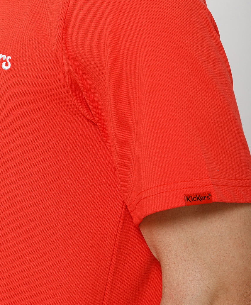 KICKERS MEN RED POLO SHIRTS