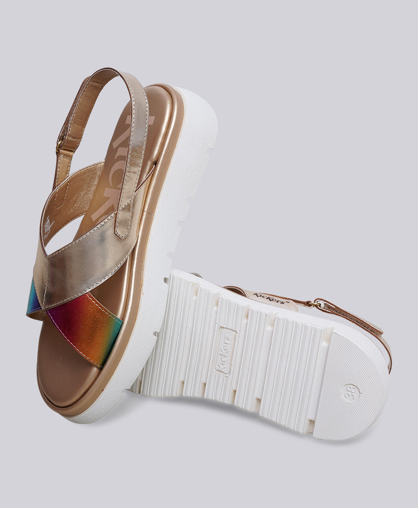 KICK MET  CHAMPAGNE GOLD