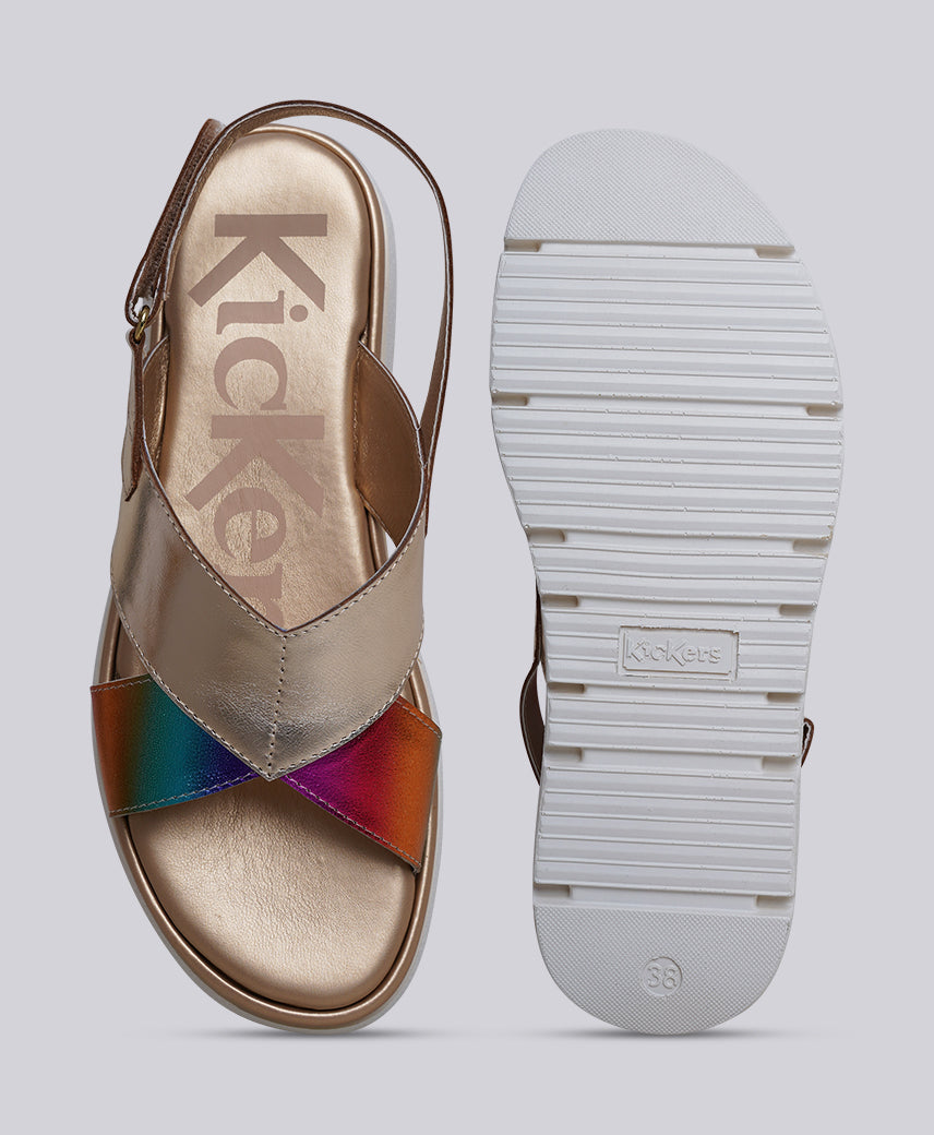 KICK MET  CHAMPAGNE GOLD
