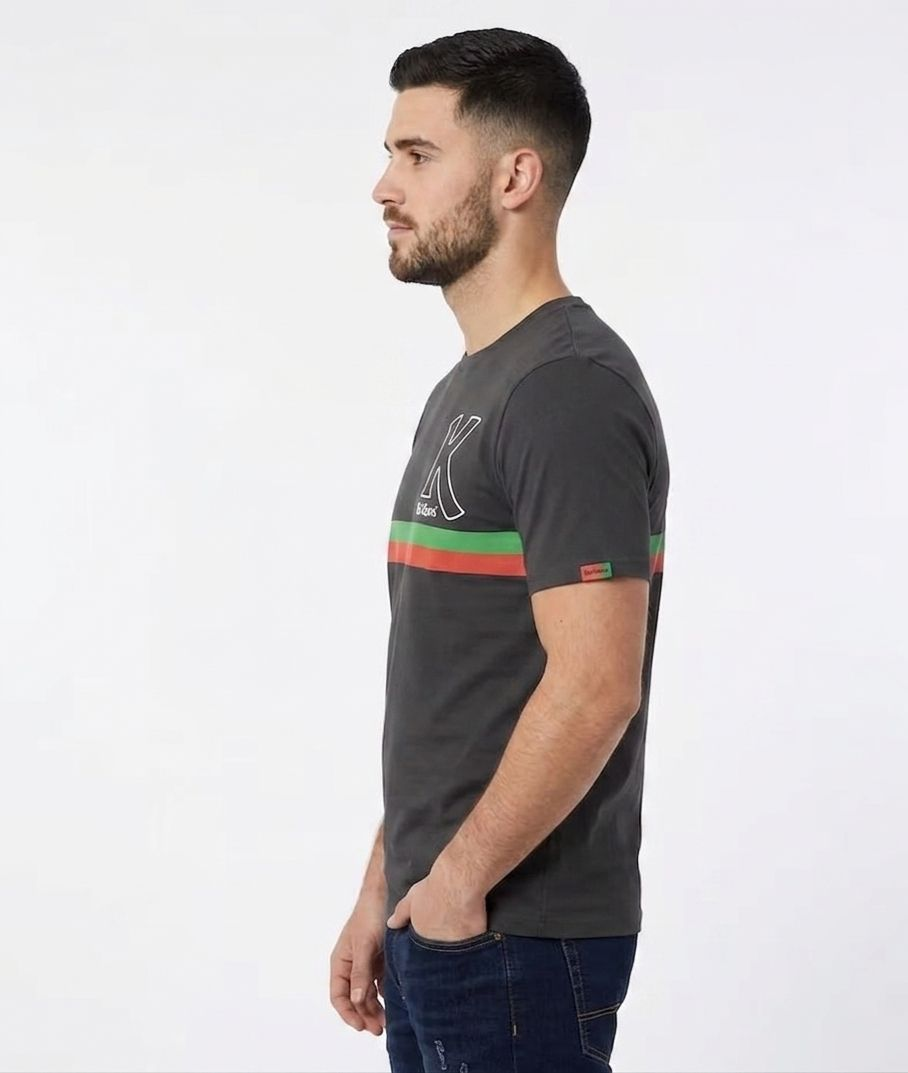 KICKERS UNISEX BLACK T-SHIRTS