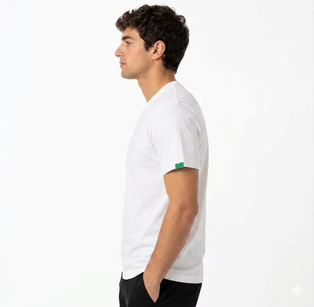 KICKERS UNISEX WHITE T-SHIRTS