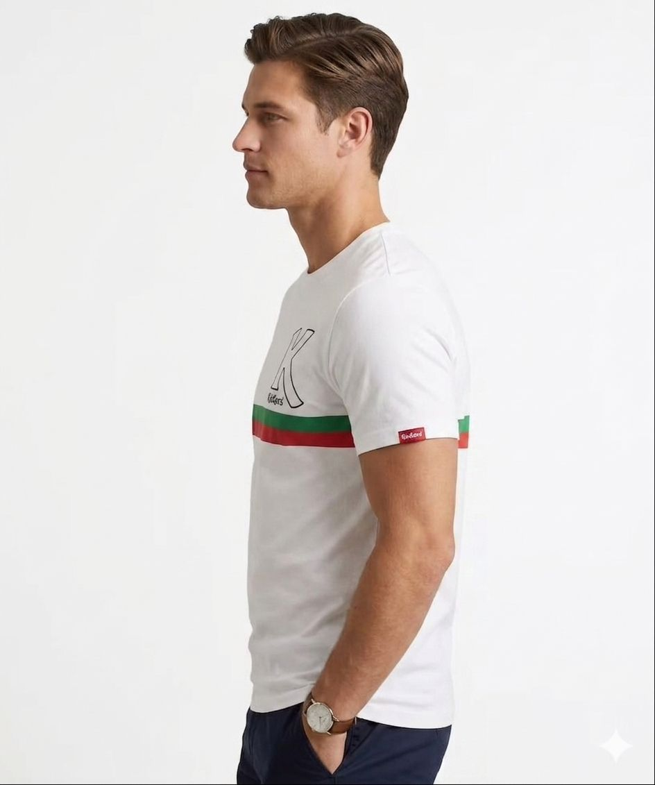 KICKERS UNISEX WHITE T-SHIRTS