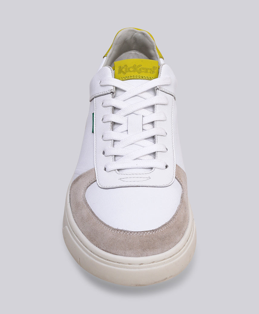 KICK ALLOW WHITE-NEON GREEN