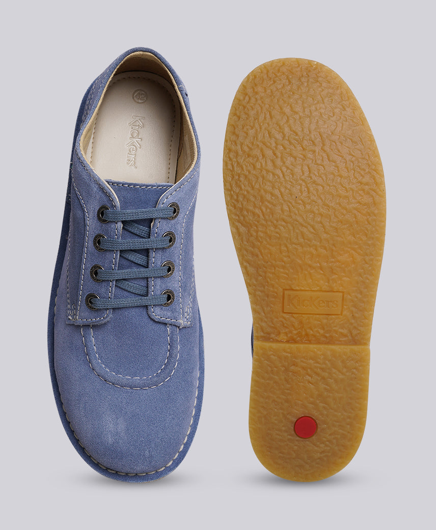 Kickers Men KICK KARMA Genuine Leather BLUE Casual Shoe