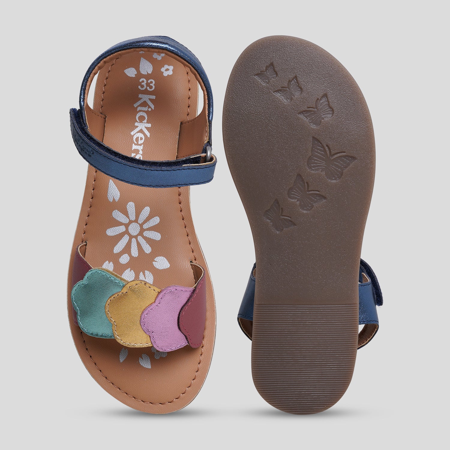 KICK DYASTAR  BLUE METALIC